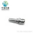 Edelstahl BSP männliche hydraulische Hex -Nippelarmaturen 12611 für Hochdruck